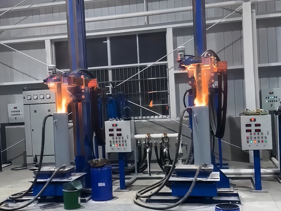 Vacuum induction melting (VIM) furnace for superalloy melting