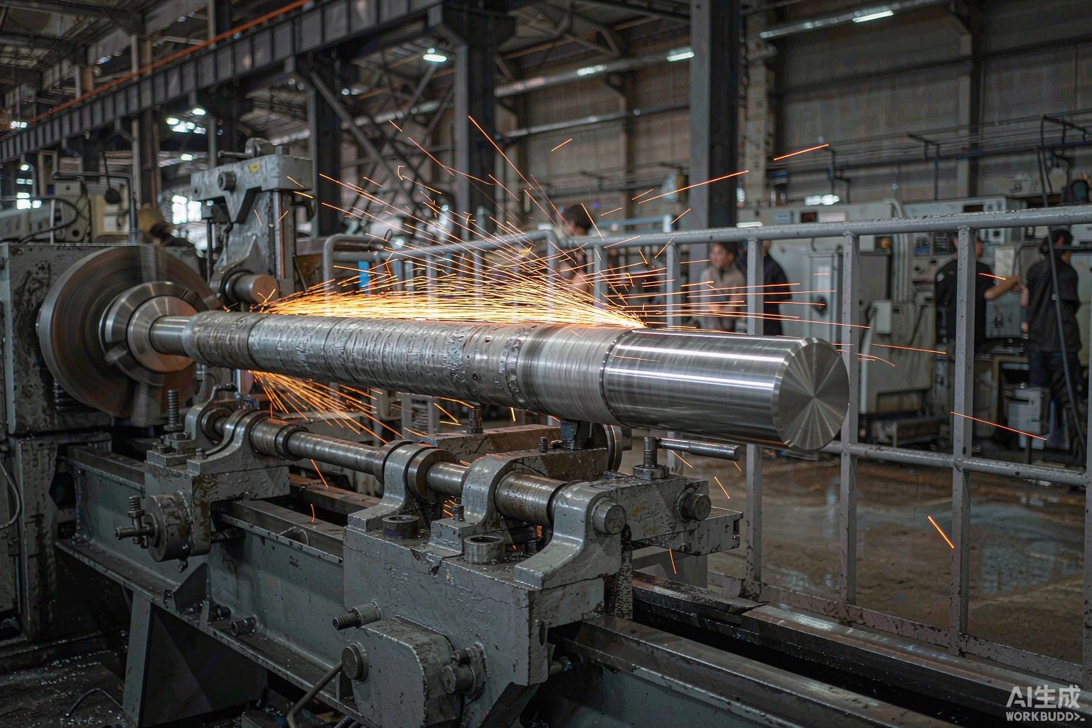 Close-up of a nickel alloy round bar surface showing a longitudinal lap and seam revealed by penetrant inspection - Hangbo Alloy